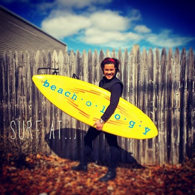 Beachology surfboard